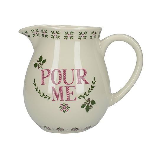 Creative Tops 5233739 - Jarra de leche, color blanco y rosa ...