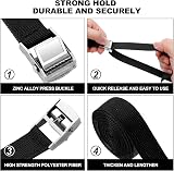 URAQT Tie Down Straps 10 Pack 250 kg Heavy Duty 0.5 m Quick Release view 3