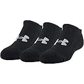 Under Armour unisex-child Training Cotton No Show Socks, Multipairs