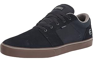 Etnies Mens Barge Skate Skate Sneakers Shoes Casual - Black