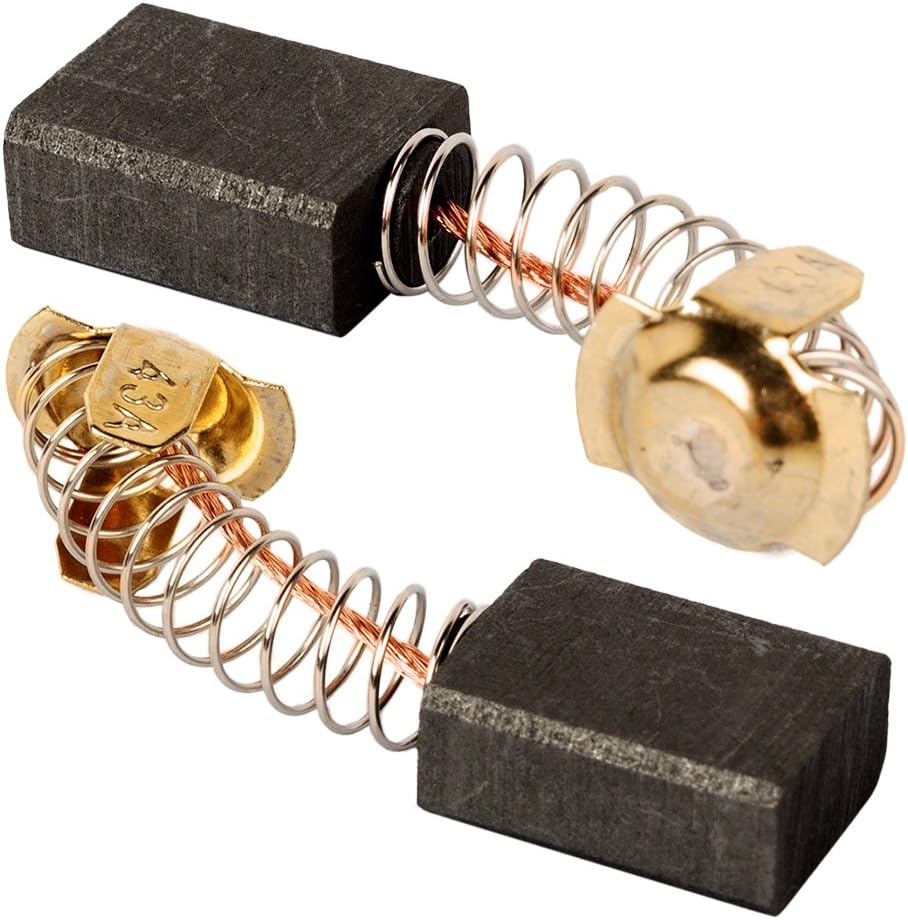 Sourcingmap Carbon Brushes for Electric Motor Replacement 18mm x 13mm x 7mm Repairing Part 2pcs, 18x13x7mm