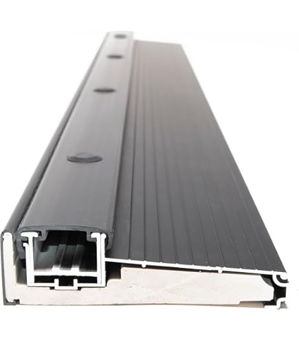 Action Industries Storm Shield Garage Door Threshold & Adhesive