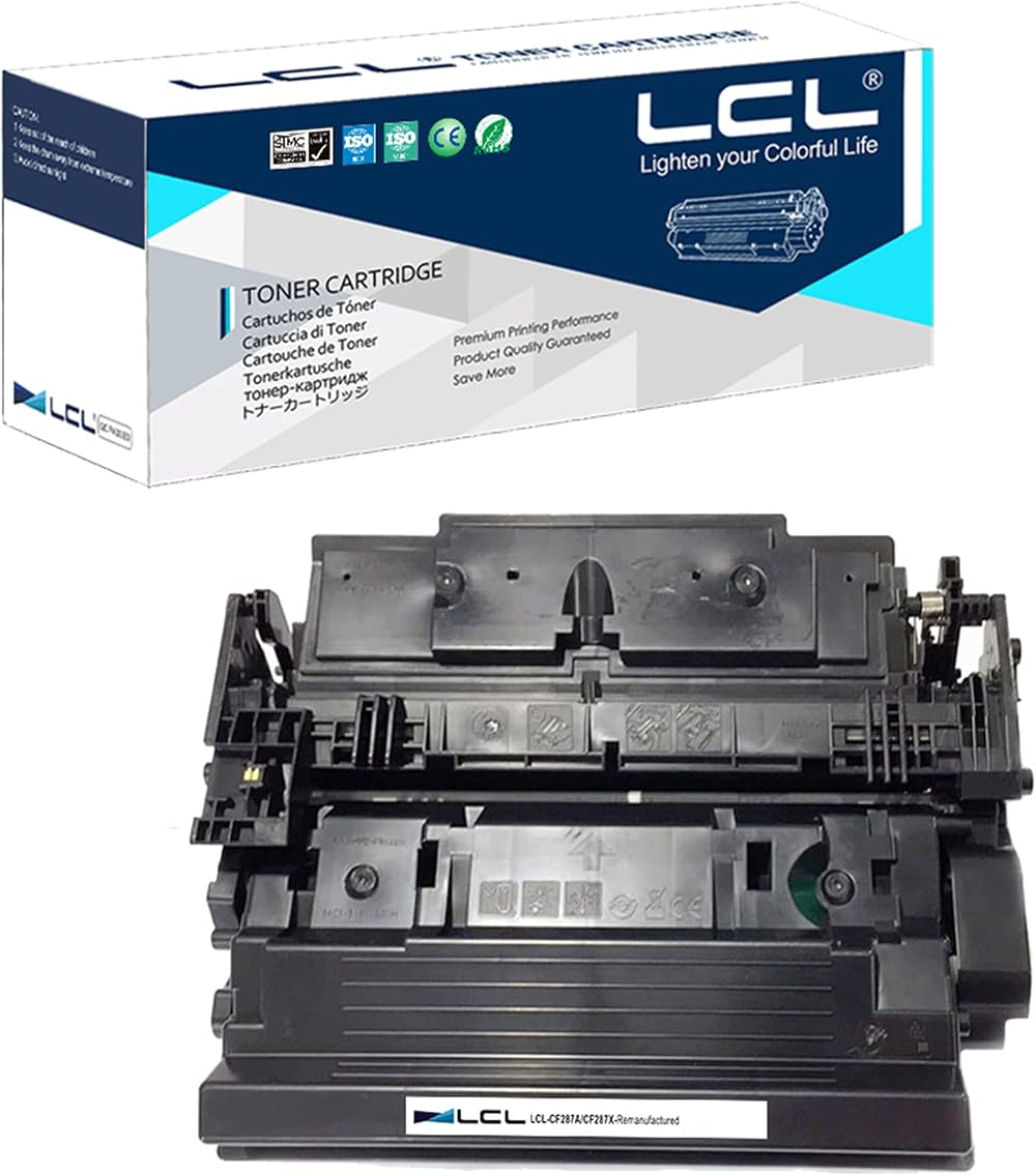 LCL Remanufactured 87A 87X Toner Cartridge for HP LaserJet Enterprise M506 M527