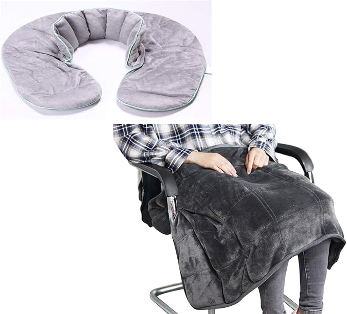 Microwavable Weighted Neck & Shoulder Wrap 3lbs + Weighted