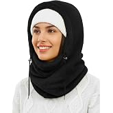 AURUZA Balaclava Face Mask for Women Men Winter Hat Windproof Fleece Neck Warmer Warm Face Cover Scarf