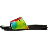 nike slides tie dye