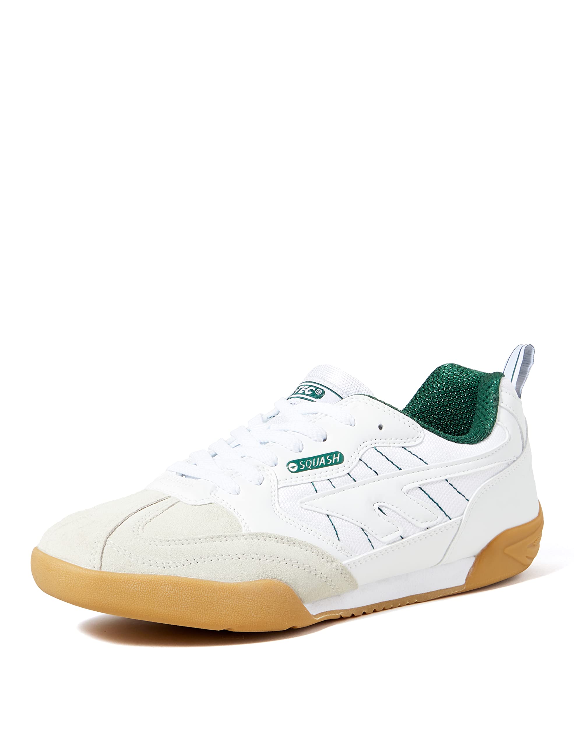 HI-TEC Mens 00547-01260-08 Trainers, White/Dark Green, 8.5 UK