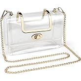COROMAY Clear Purse for Women, Clear Bag for Stadium Events, Transparent Stadium Purse