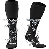 Gash Hao Waterproof Socks Hiking Gear Wading All-Weather Outdoor Sports Fishing Skiing Kayaking Camping Mens And Women