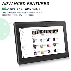 HOTTABLET Tablet 7 inch Android 12, 32GB Storage