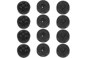 NUOBESTY 25pcs PC Case Anti-Vibration Feet: Push-in Feet for PC Case - Shock-Absorbing Non-Slip Pads for Desktop Computer Gam