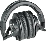 Audio-Technica M40x Professional Monitor Headphones Black view 3