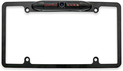 ir led license plate frame