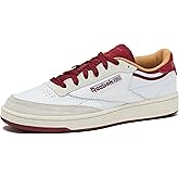 Reebok Club C 85 Mens Tennis Shoes, Casual Fashion White Sneakers for Men