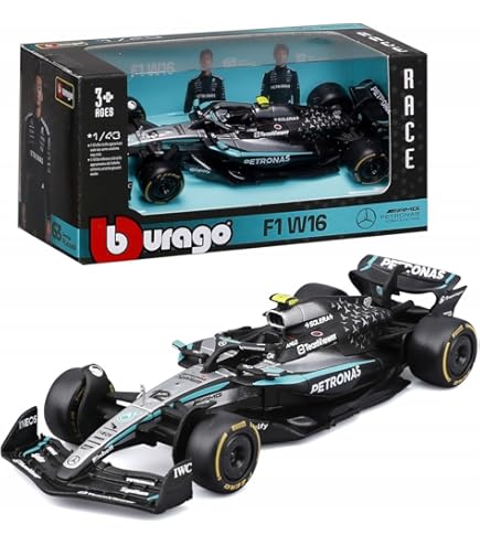 Amazon.com: Minichamps 1:43 Mercedes AMG Petronas W11 George