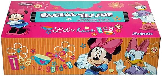 Minnie Mouse Facial Tissues - Disney Caja de Pa_uelos: Amazon.es: Salud y cuidado personal