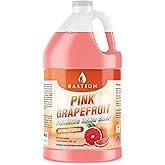 Bastion Pink Grapefruit Foaming Antibacterial Hand Soap Refill 1 Gallon (128 oz) Refreshing Pink Grapefruit Scent Bulk Hand Soap-Made In The USA.
