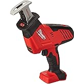 Milwaukee 2625-20 M18 Hackzall 18V Lithium Ion Cordless 3,000 SPM Reciprocating Saw with Anti Vibration Handle and Quik-Lok B