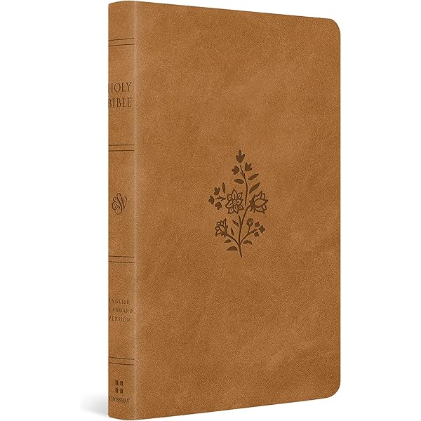 ESV Thinline Bible, Red Letter (TruTone, Stone, Branch Design