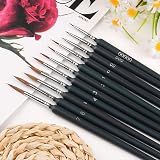 Svalor 11-Piece Drybrush Miniature Painting Set Fine Detail Brushes view 7