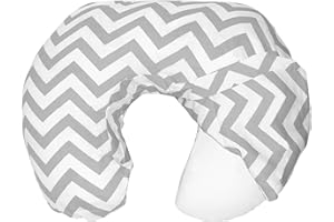 Jolly Jumper Baby Sitter Slip Cover - White/Grey Chevron