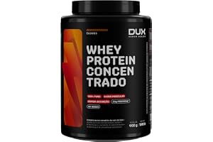 Whey Protein Concentrado Cookies Pote 900g – Contribui para o Ganho Muscular Hipertrofia – Dux Human Health