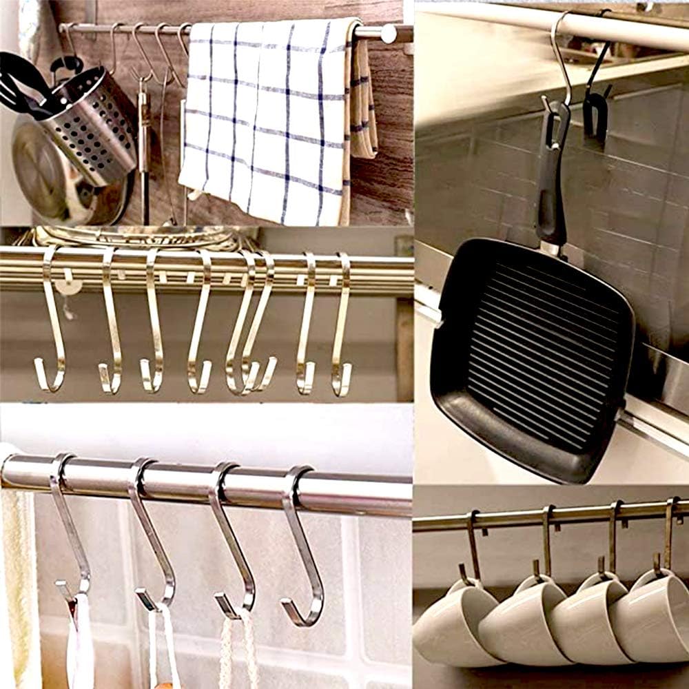 Bocallaves Ganchos en Forma de S 8 PCS Ganchos para Colgar ...