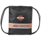 Harley-Davidson Vintage Bar &amp; Shield Quick-Draw Polyester Backpack - Black