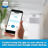 BLACK+DECKER 5000 BTU Portable 3-in-1 Air Conditioner Dehumidifier Clock Remote view 3