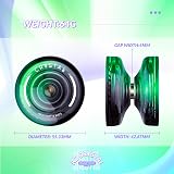 MAGICYOYO K2 Crystal Yoyo Dual Purpose Beginner to Unresponsive Black Green view 9