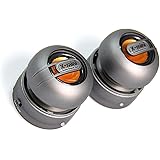 X-Mini MAX XAM15-GM Portable Capsule Speaker System, Stereo, Gun Metal