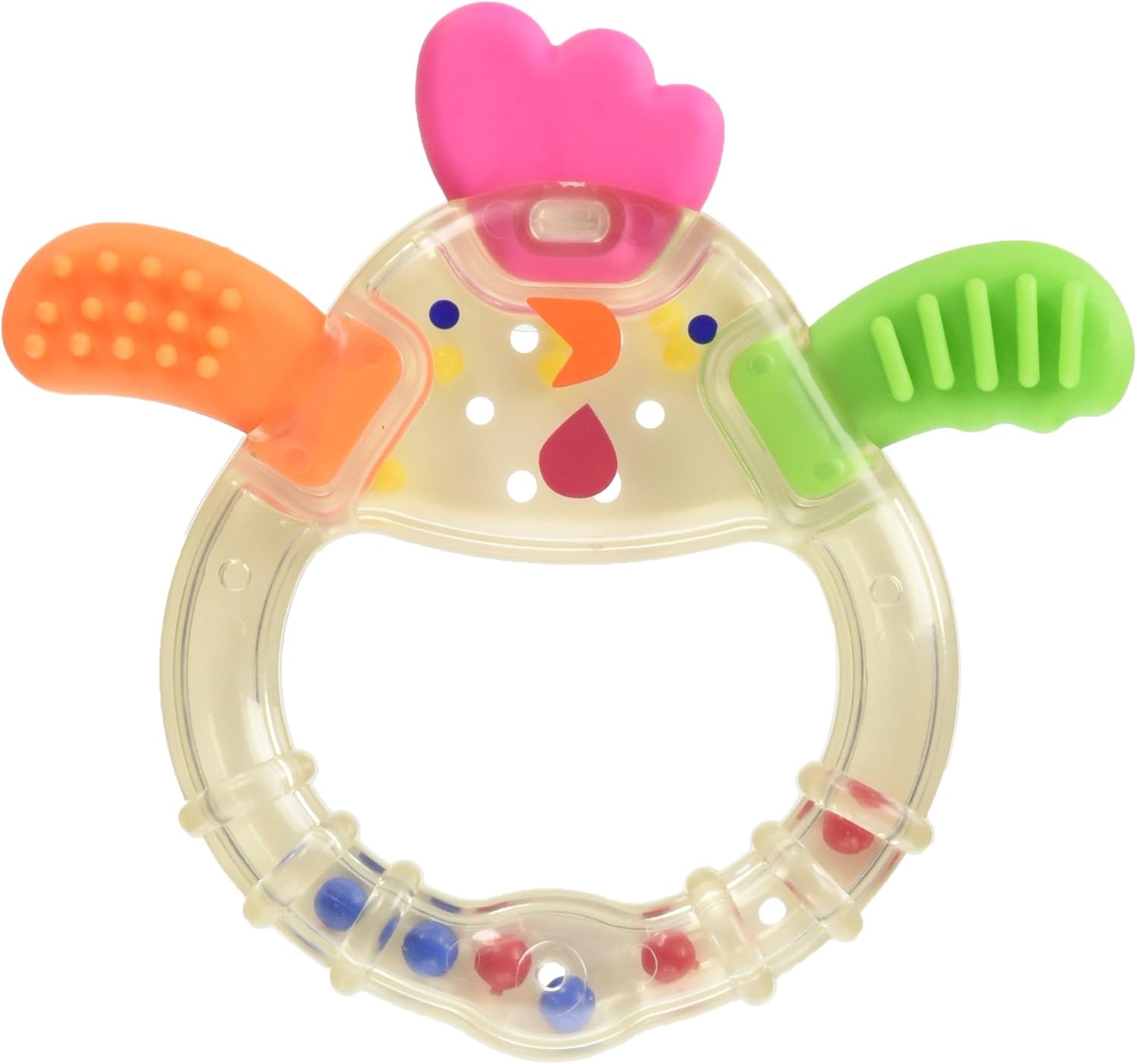 リッチェル Richell ガラガラ歯がため 前歯でカミカミ コッコリングr 歯がため ベビー マタニティ 通販 Amazon