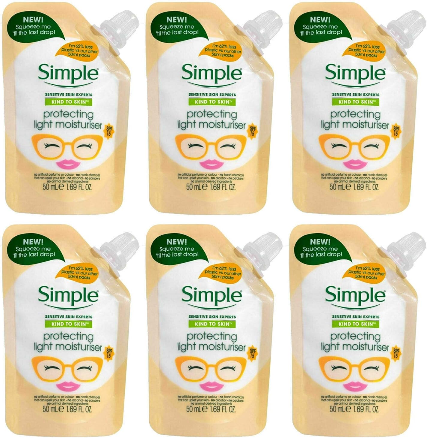 simple protecting light moisturizer ingredients