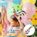 Toddmomy Wooden Ukulele Toy for Kids, 10 Inch Educational Musical Instrument view 5