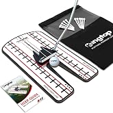 KINGTOP Golf Putting Mirrors for Alignment and Stroke Training | Eye alignment, shoulder alignment, clubface feedback, stroke-path training, indoor practice, outdoor putting