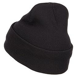 e4Hats.com Nigeria Embroidered Long Beanie - Black