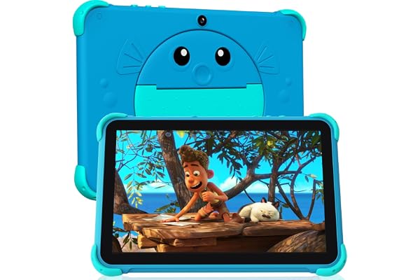 Kids Tablet 10 inch Tablet for kids, Android Toddler tablets with case, Kids Tablets with Parental Controls, Wifi, Dual Camera, Tabletas Support Netflix YouTube for Toddlers Girls Boys (Blue1)