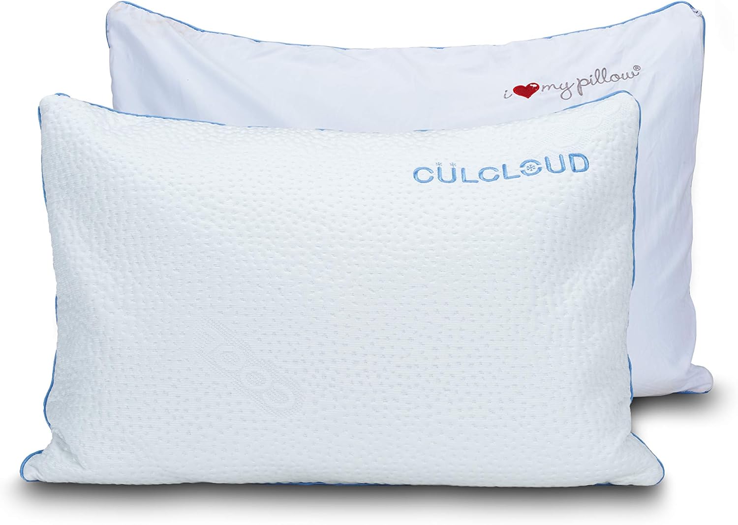 Specialty Medical Pillows Home I Love My Pillow Cumulus 2 Pack White Queen