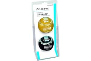 Champro Weighted Training Softball Set Yellow, Black,12-Inch