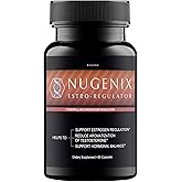 Nugenix Estro-Regulator - DIM Supplement, Estrogen Blocker for Men and Aromatase Inhibitor, Testosterone Booster - 60 Capsules