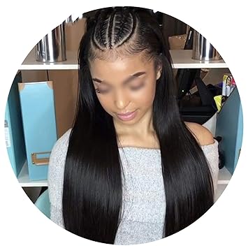 Amazon Com Brazilian Hair Lace Front Human Hair Wig Short Bob