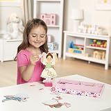 Melissa & Doug Nina Ballerina Magnetic Wooden Dress-Up Doll Pretend Play Toy 3+ view 4