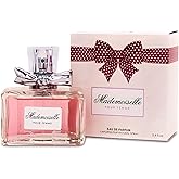 AFLUXE Women's Spray Perfume Mademoiselle Long Lasting Eau De Parfum Cologne for Women Refreshing Floral Fragrance for Casual Use,Ideal Holiday Gift,3.4 Fl Oz