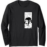Junji Ito Slug Eye Back Print Long Sleeve T-Shirt