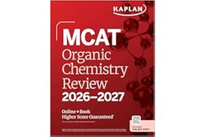 MCAT Organic Chemistry Review 2026-2027: Online + Book