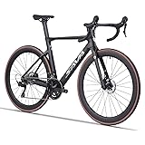 SAVADECK Carbon Fibre Road Bike, Hydraulic Oil Disc