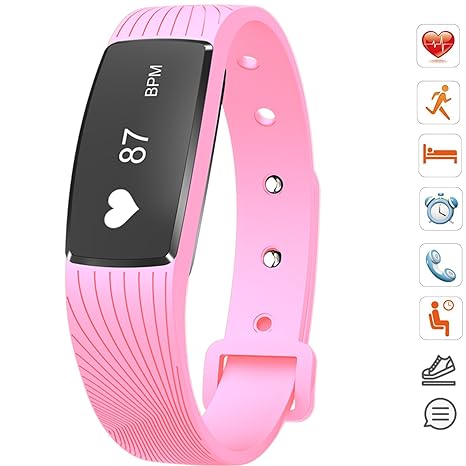 Amazon.com: Bluetooth Smart pulsera banda Heart Rate Monitor ...