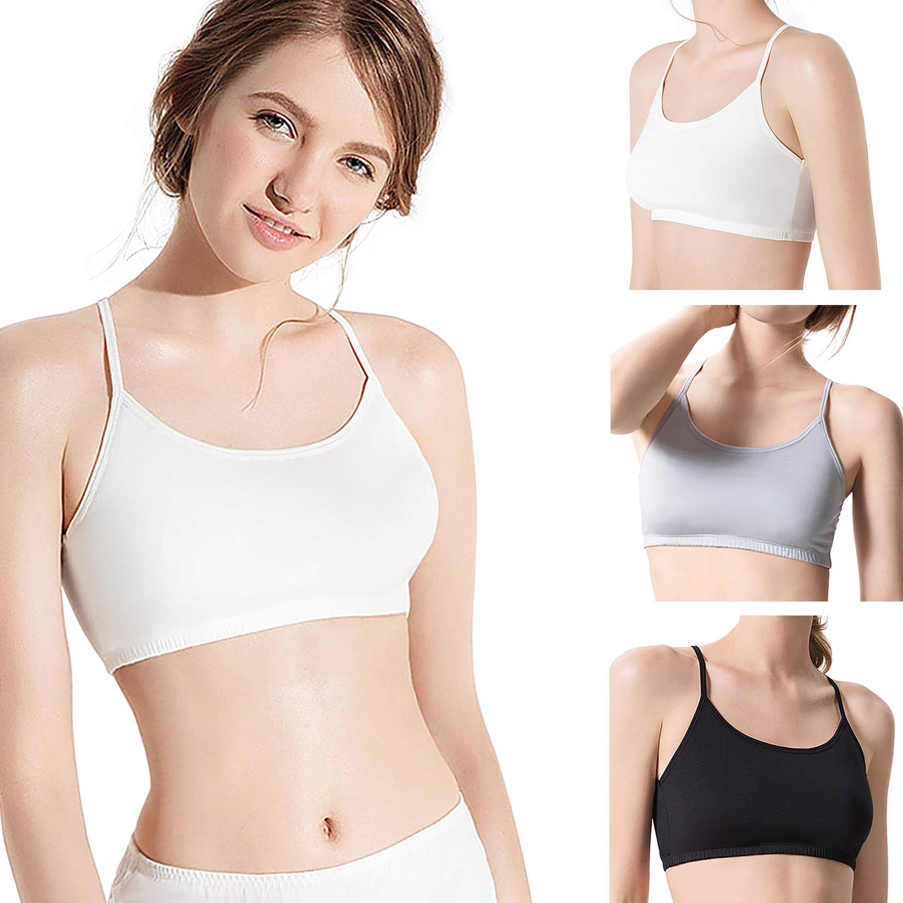 Pure Silk Women's Sports Bra Running Jogging Fitness Exercise Gymwear with Cross Hollow Lace