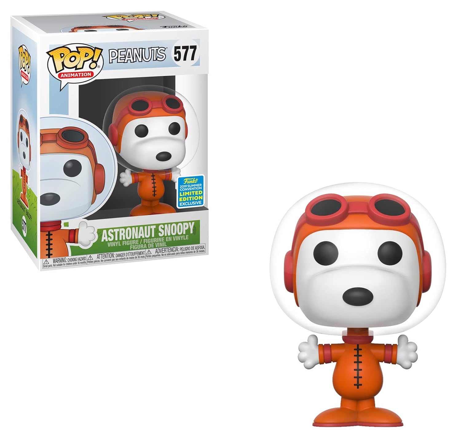 Animation Funko Pop Peanuts 577 Snoopy Astronaut Bobbleheads Toys Game Room Sell Like Hot Cakes Www Klevering Com
