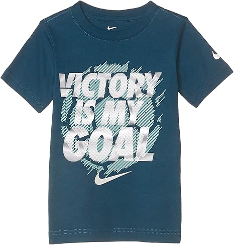 Amazon Co Jp ナイキ キッズ ボーイズ Victory Is My Goal Tシャツ 小さなお子様 服 ファッション小物